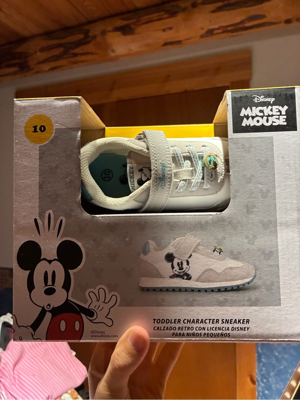 NWT Disney Mickey Mouse Toddler’s Character Sneakers